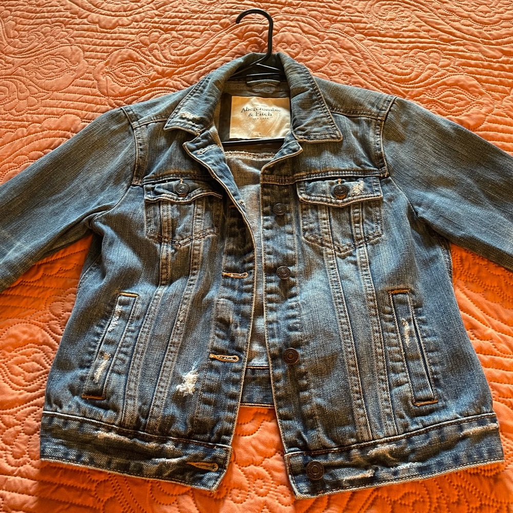 Abercrombie & Fitch Denim Jacket- Size Medium